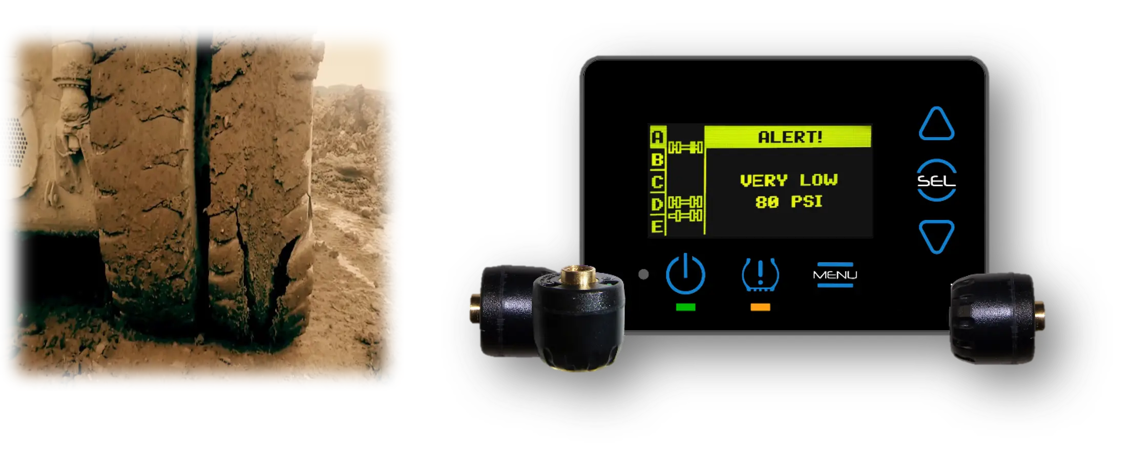 Tire pressure monitoring